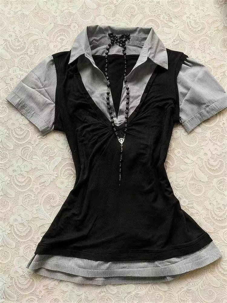 Summer Clothing Aesthetic - Fairy Grunge Aesthetic Tees Women Vintage