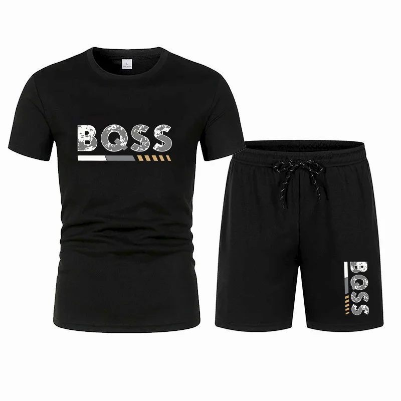Summer Gym Clothing - Men's Tracksuit Set Summer Quick Dry