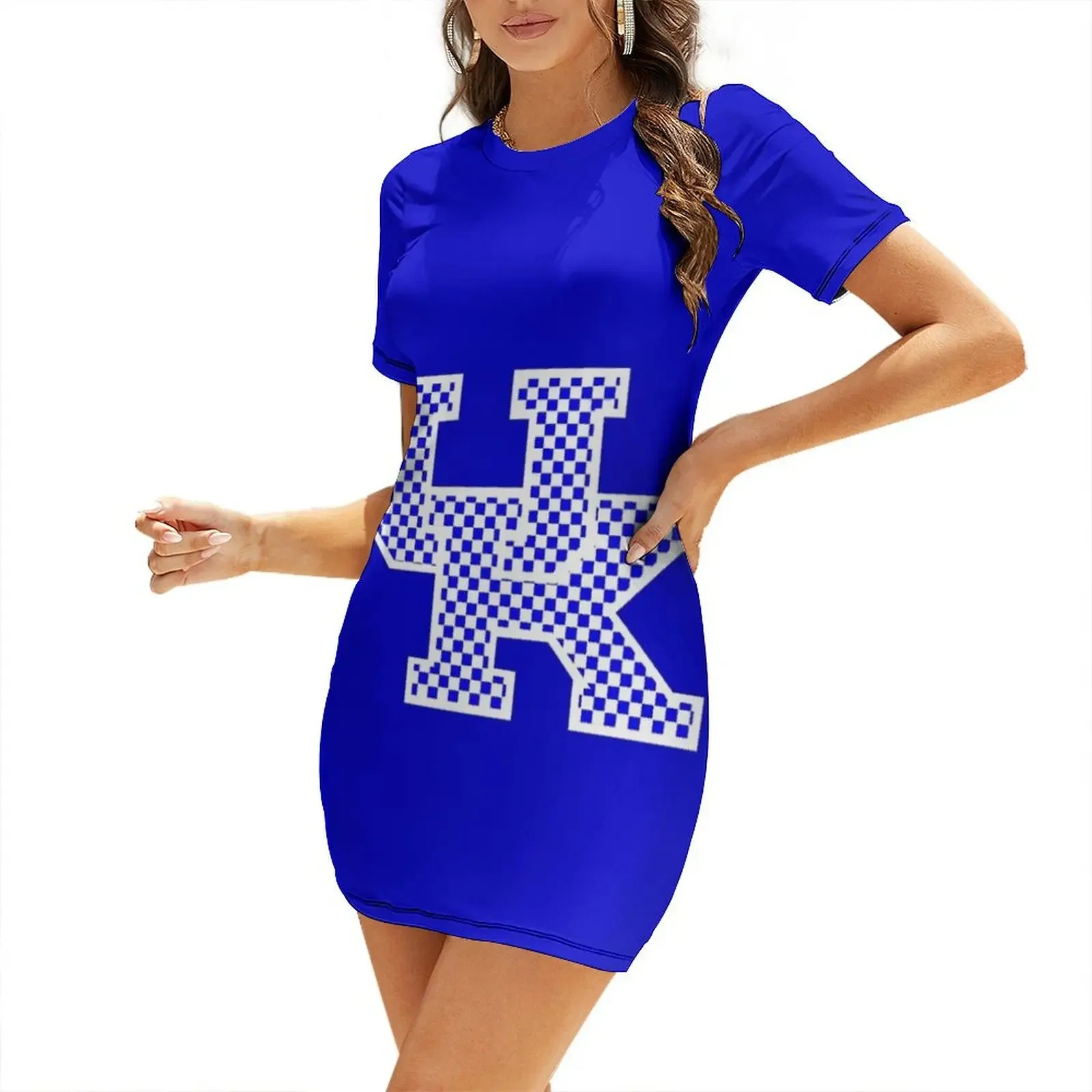 UK logo Short-Sleeved Dress dr – Summer Clothing Women Uk Bewertung und Preis