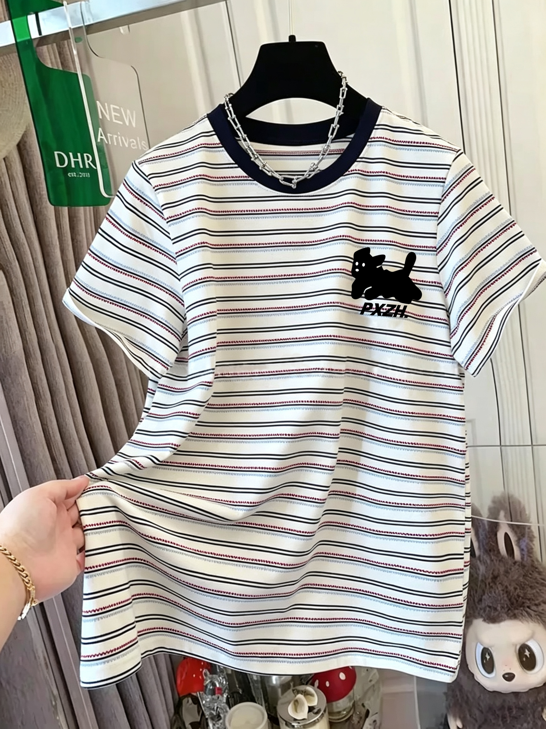 Unisex Pure Cotton Striped Sho – Summer Clothing Outlet Bewertung und Preis
