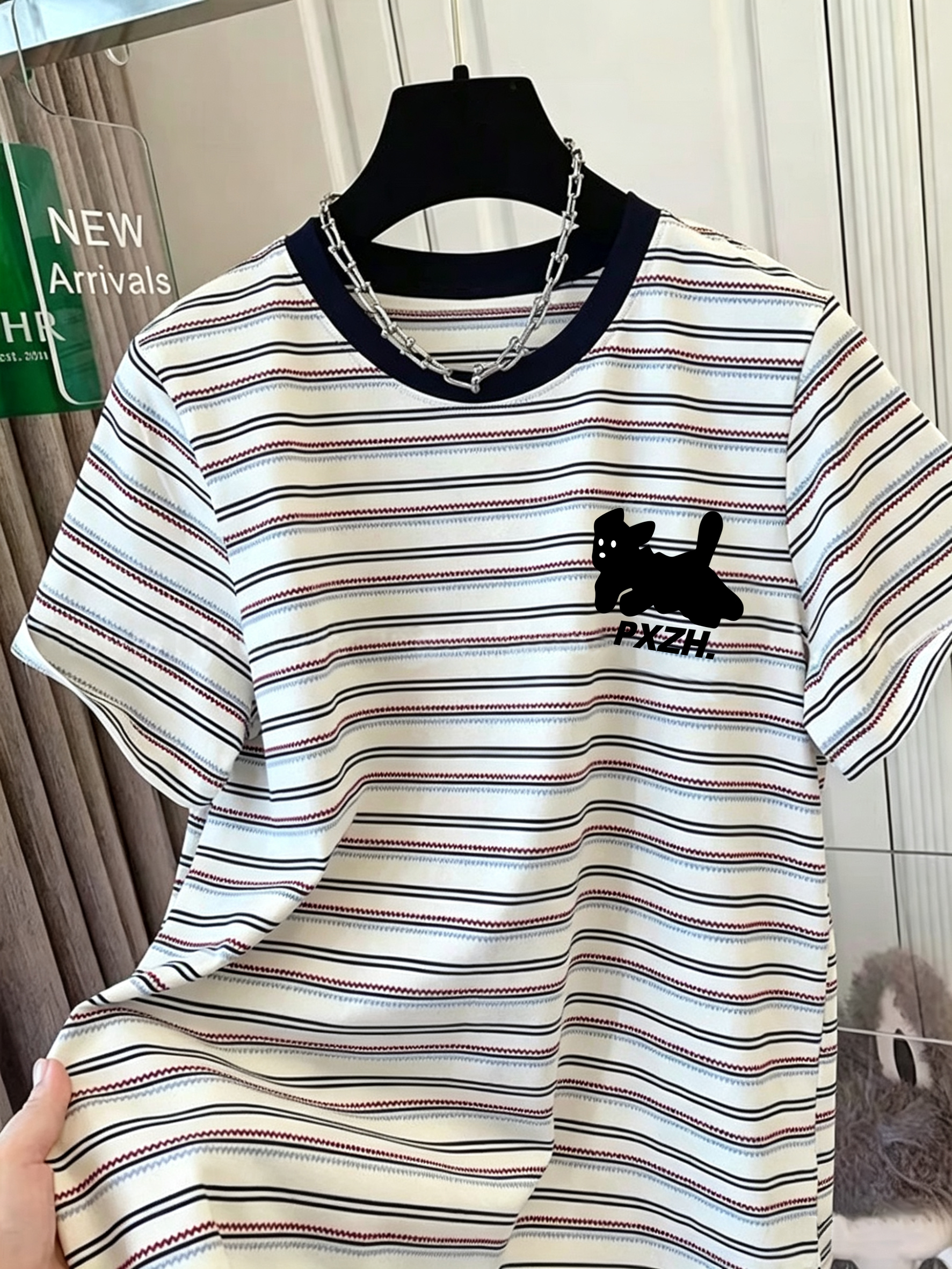 Unisex Pure Cotton Striped Sho – Summer Clothing Outlet Bewertung und Preis