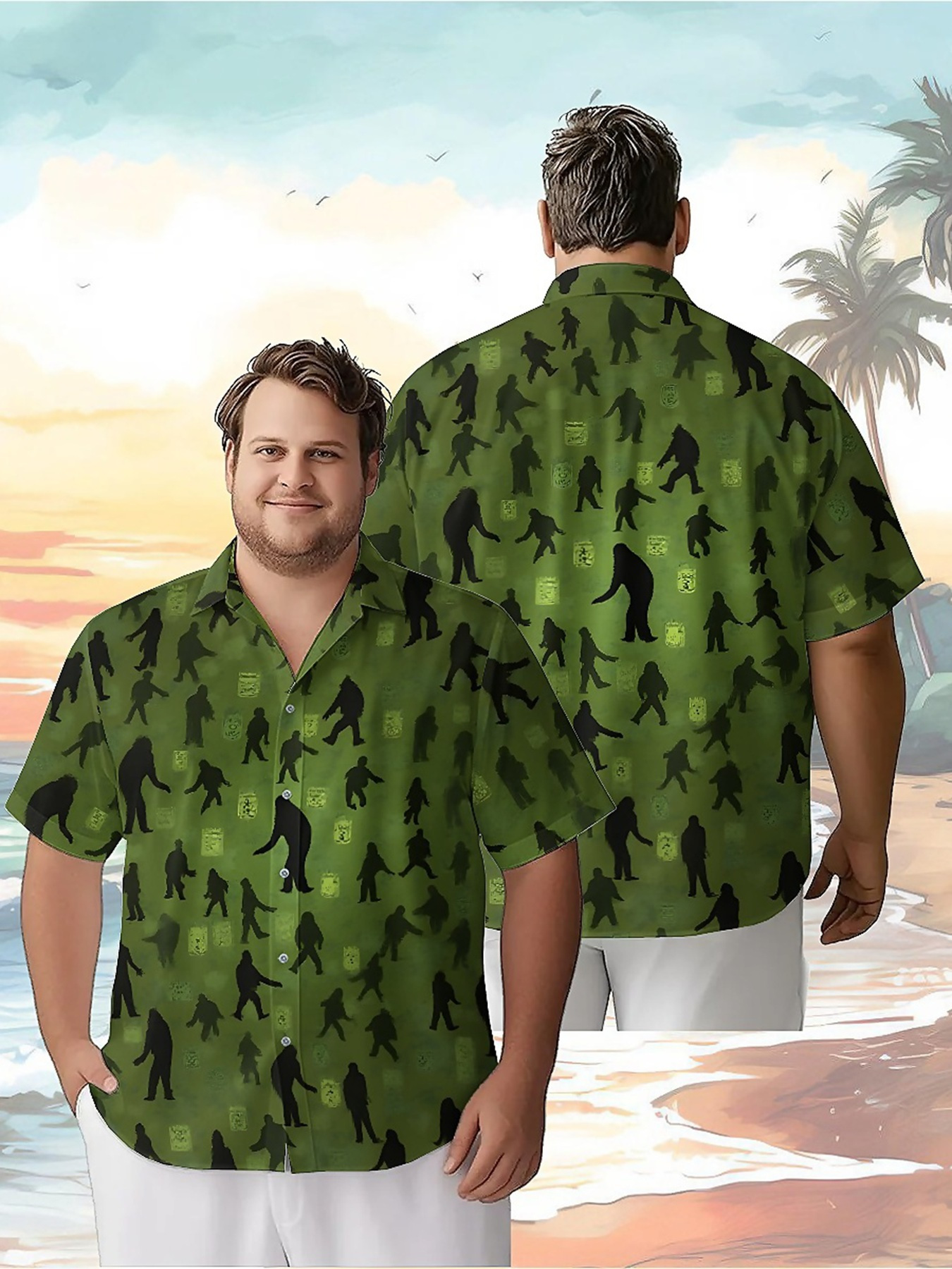 Men's Plus Size Hawaiian Shirt – Summer Clothing Patterns Bewertung und Preis