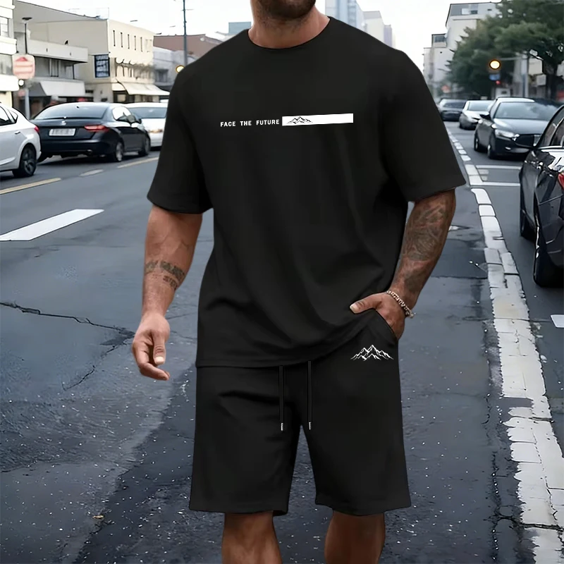 Fashion Mens T-Shirt Tracksuit – Summer Gym Clothing Bewertung und Preis