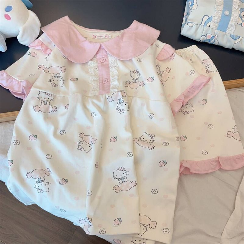 Pajamas for Women Hello Kitty  – Summer Clothes Bewertung und Preis