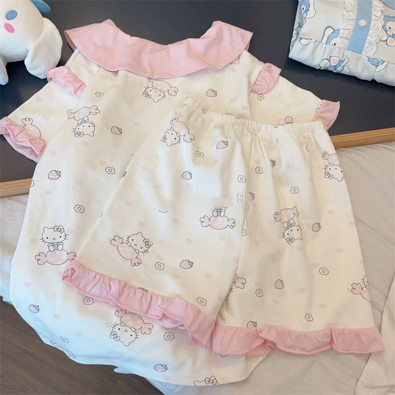Pajamas for Women Hello Kitty  – Summer Clothes Bewertung und Preis