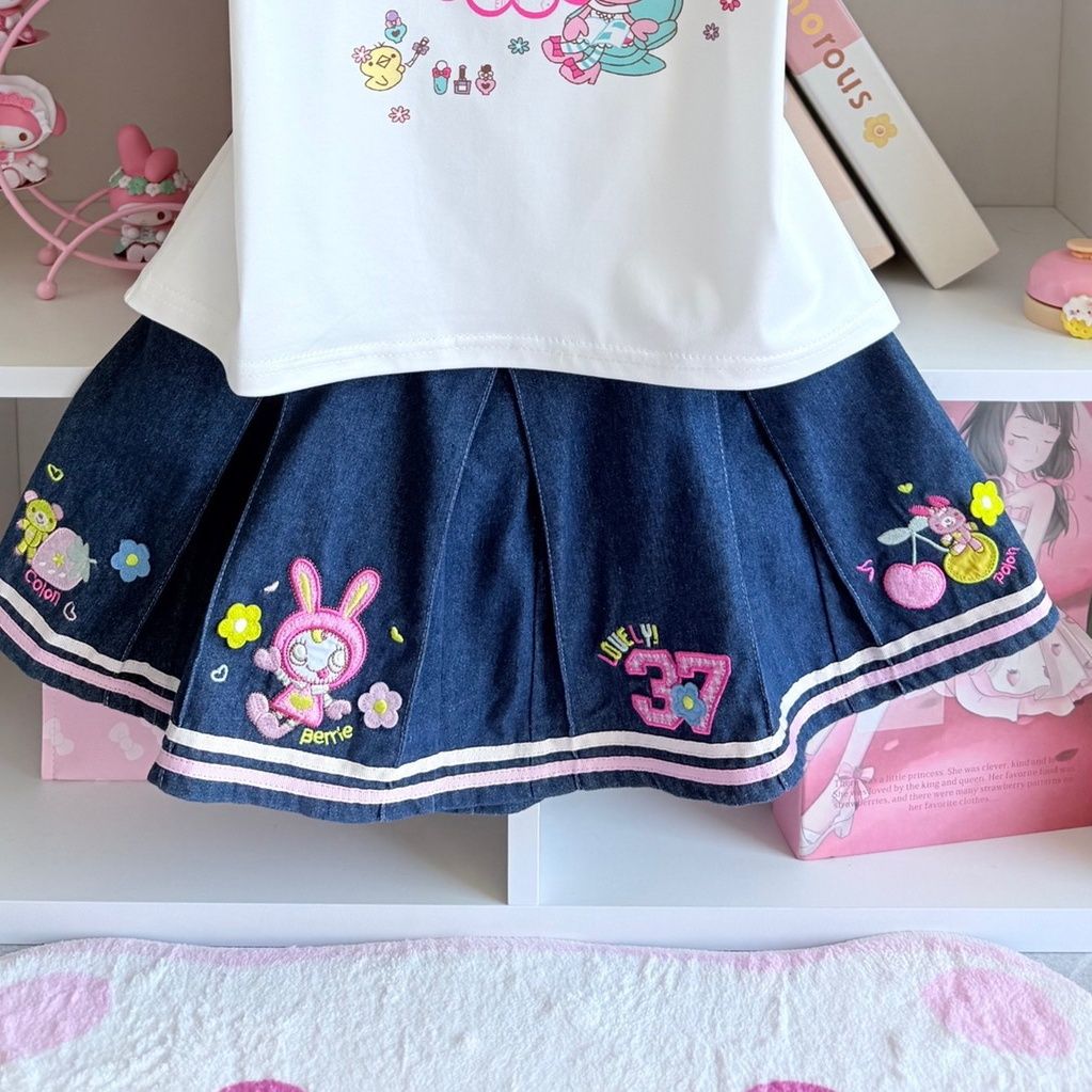 Japanese Sweet Skirt Sets Summ – Summer Japanese Clothing Bewertung und Preis