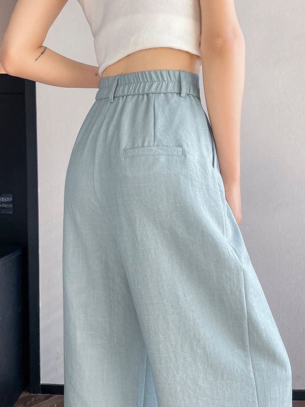 High Waist Linen Wide Leg Pant – Summer Clothing Outlet Bewertung und Preis