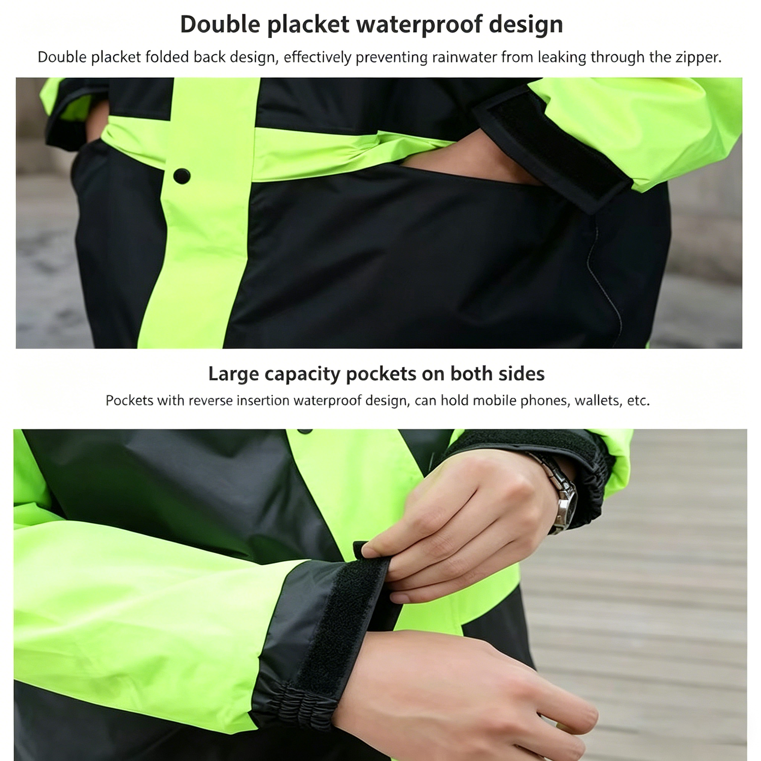 Motorcycle Raincoat Suits Men  – Summer Rain Clothing Bewertung und Preis