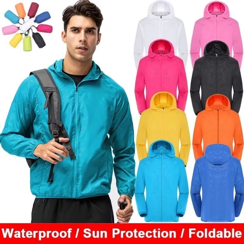 Men Women Waterproof Jacket Wi – Summer Rain Clothing Bewertung und Preis