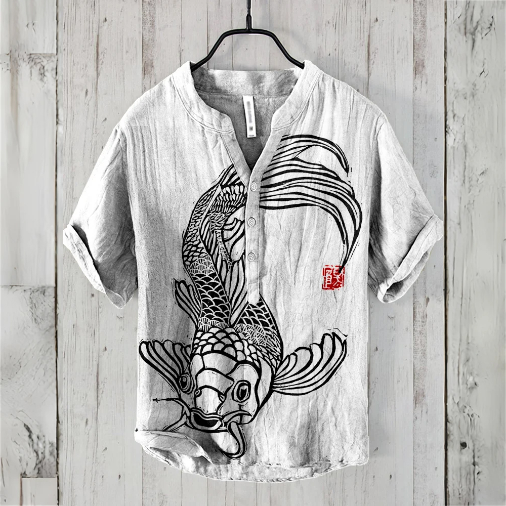 Men's short-sleeved POLO shirt – Summer Japanese Clothing Bewertung und Preis