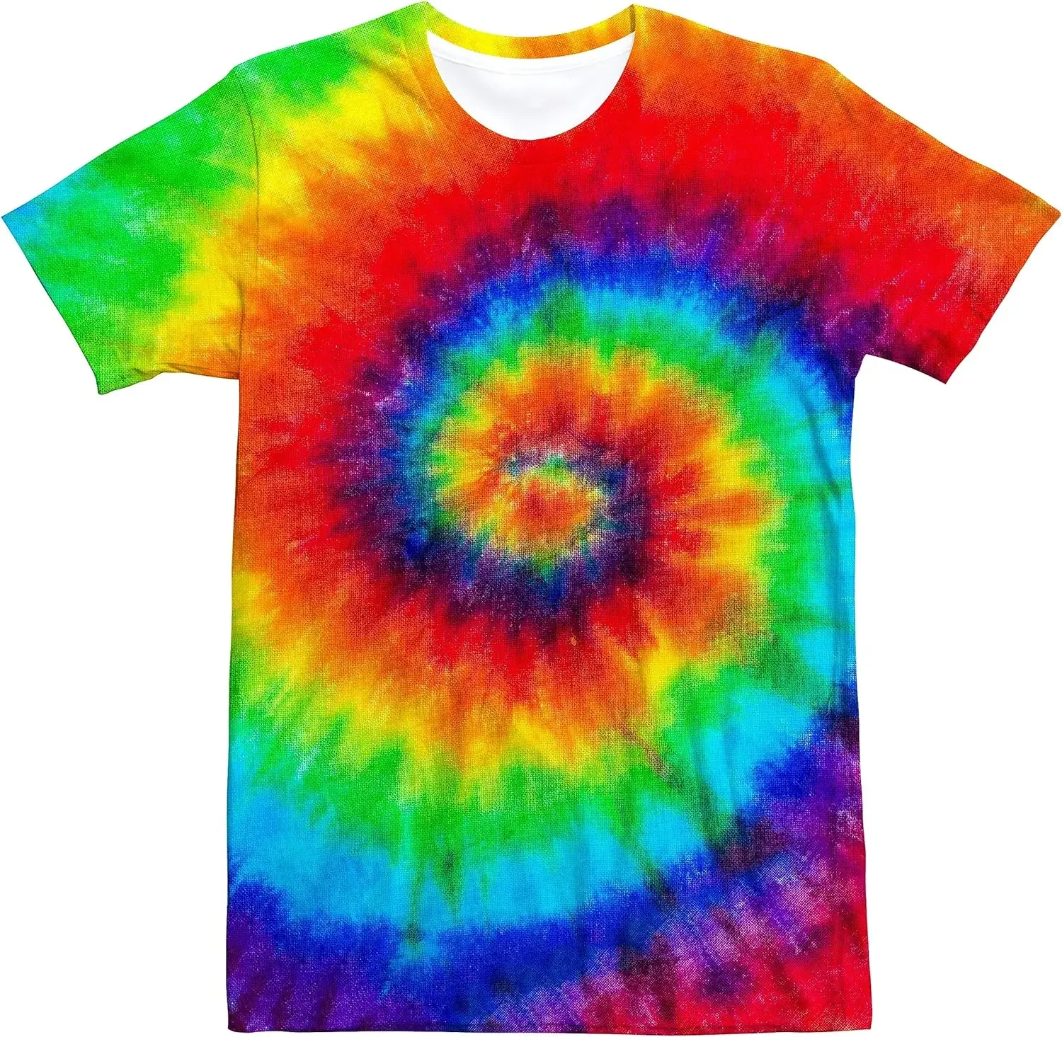 Unisex Retro Tie Dye t shirt f – Summer Clothing For 70 Year Old Woman Bewertung und Preis