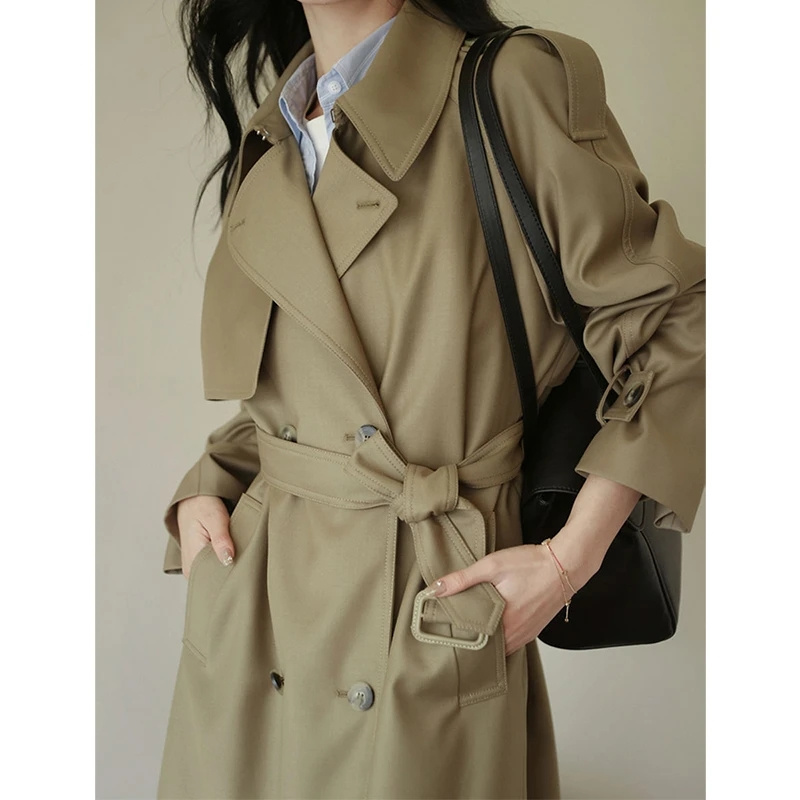 2025 Autumn Women's Trench Coa – Summer Clothing Over 50 Bewertung und Preis