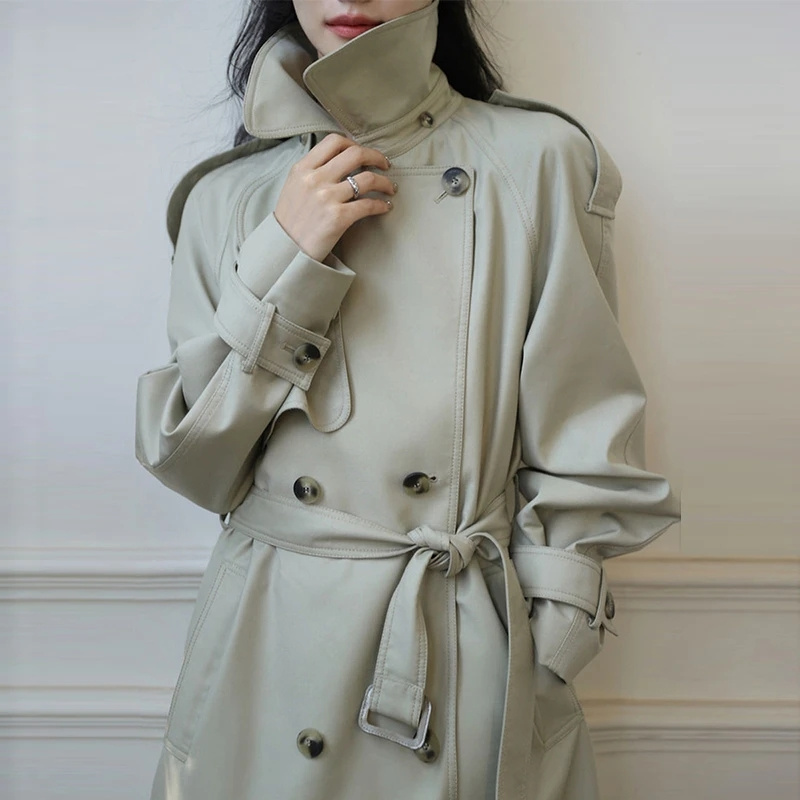 2025 Autumn Women's Trench Coa – Summer Clothing Over 50 Bewertung und Preis