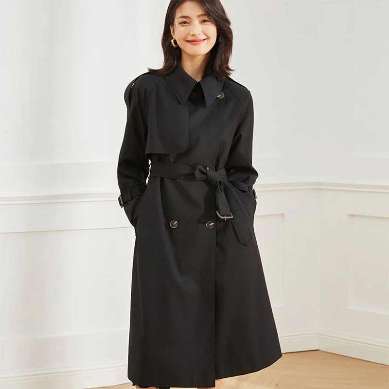 2025 Autumn Women's Trench Coa – Summer Clothing Over 50 Bewertung und Preis