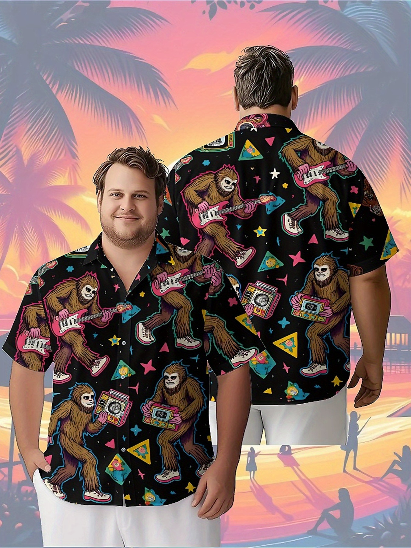 Men's Plus Size Hawaiian Shirt – Summer Clothing Patterns Bewertung und Preis