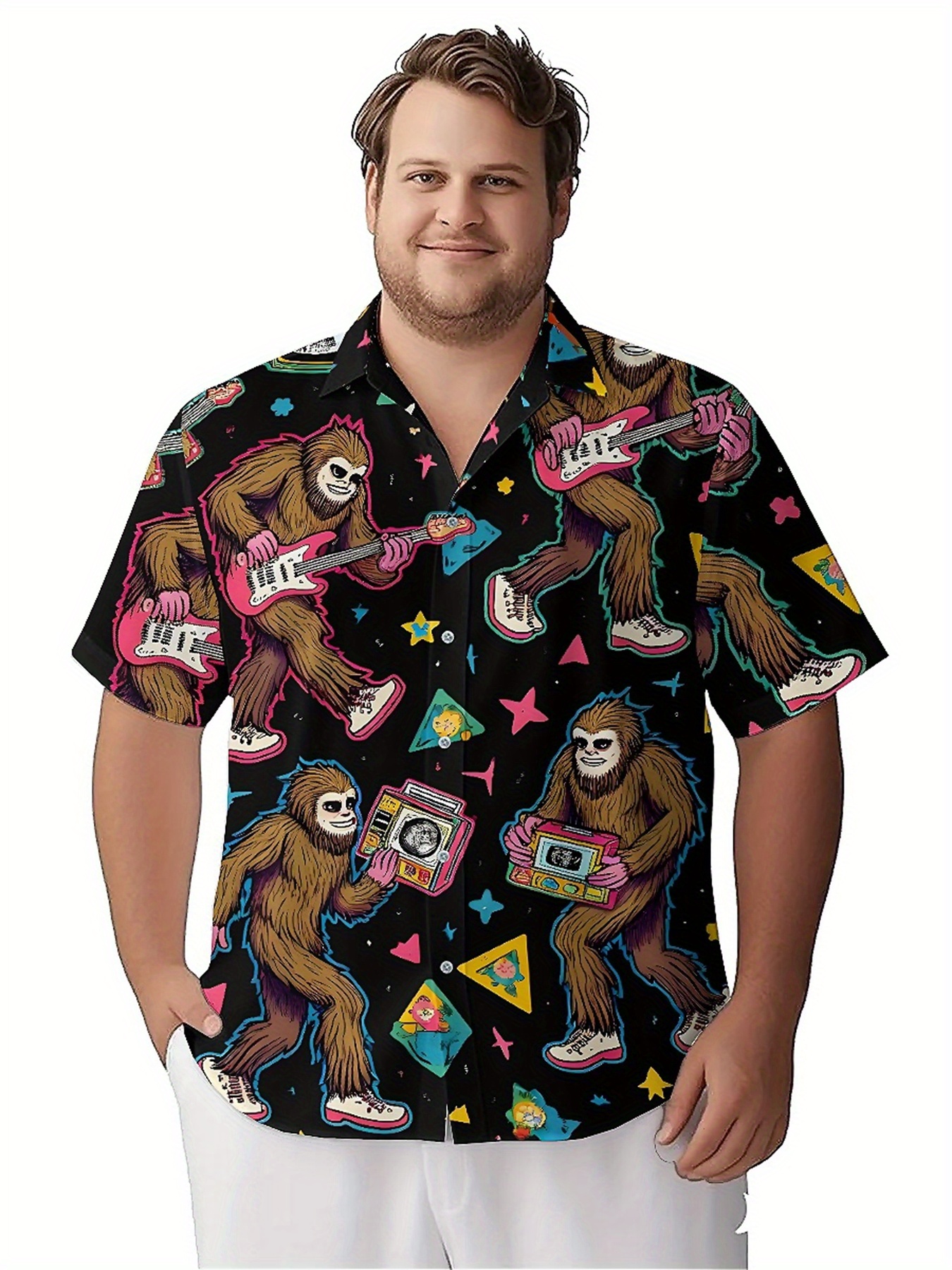 Men's Plus Size Hawaiian Shirt – Summer Clothing Patterns Bewertung und Preis