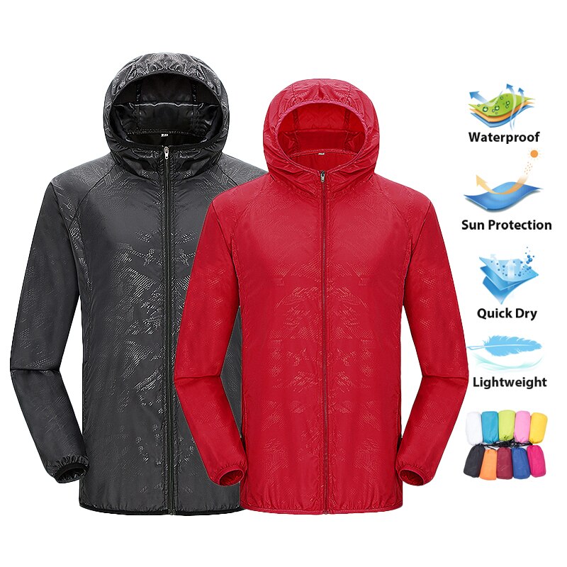LNGXO Unisex Hiking Jacket Men – Summer Rain Clothing Bewertung und Preis