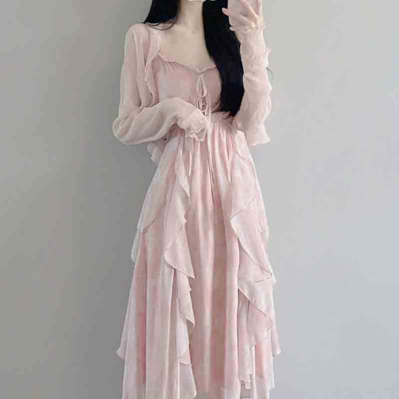Spring Autumn New Sweet Girls  – Summer Clothing Aesthetic Bewertung und Preis