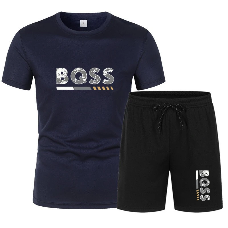 Men's Tracksuit Set Summer Qui – Summer Gym Clothing Bewertung und Preis