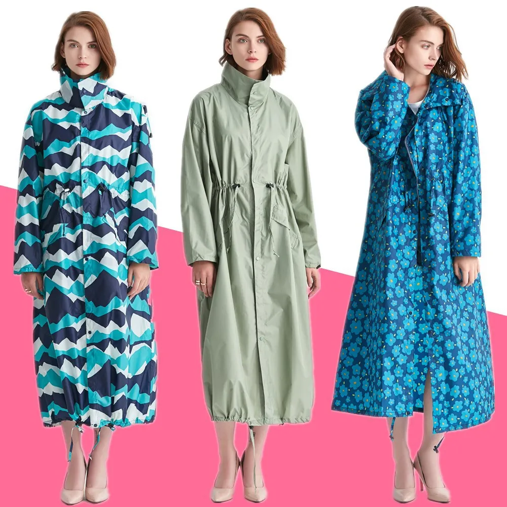 Long Raincoat Women Waterproof – Summer Rain Clothing Bewertung und Preis