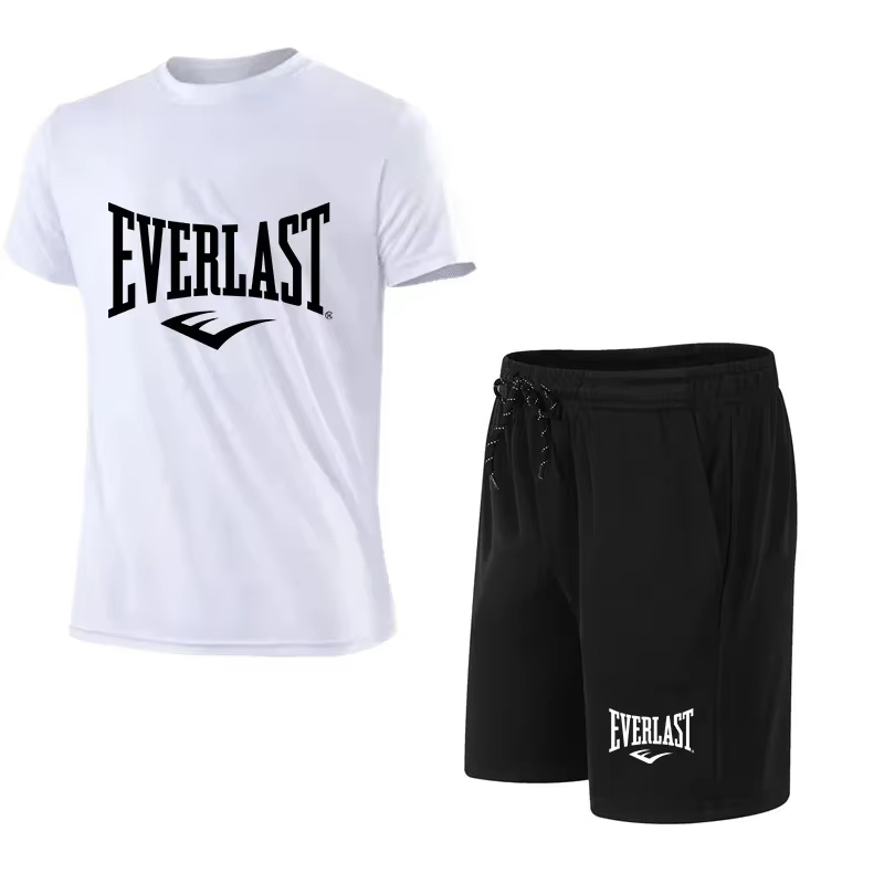 EVERLAST Men's T-shirt + Short – Summer Gym Clothing Bewertung und Preis
