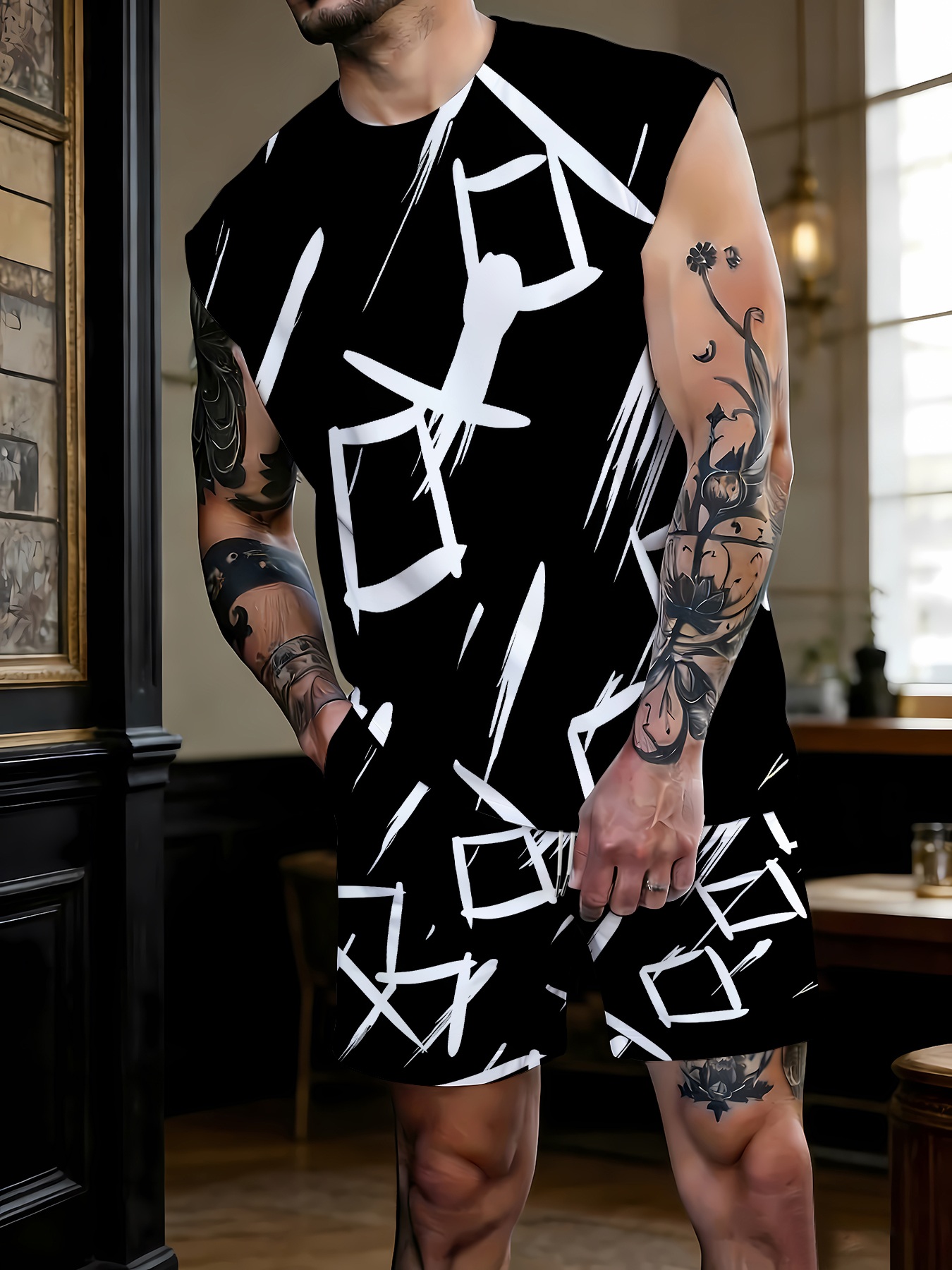 Men's Compression Tank Top and – Summer Clothing Tops Bewertung und Preis