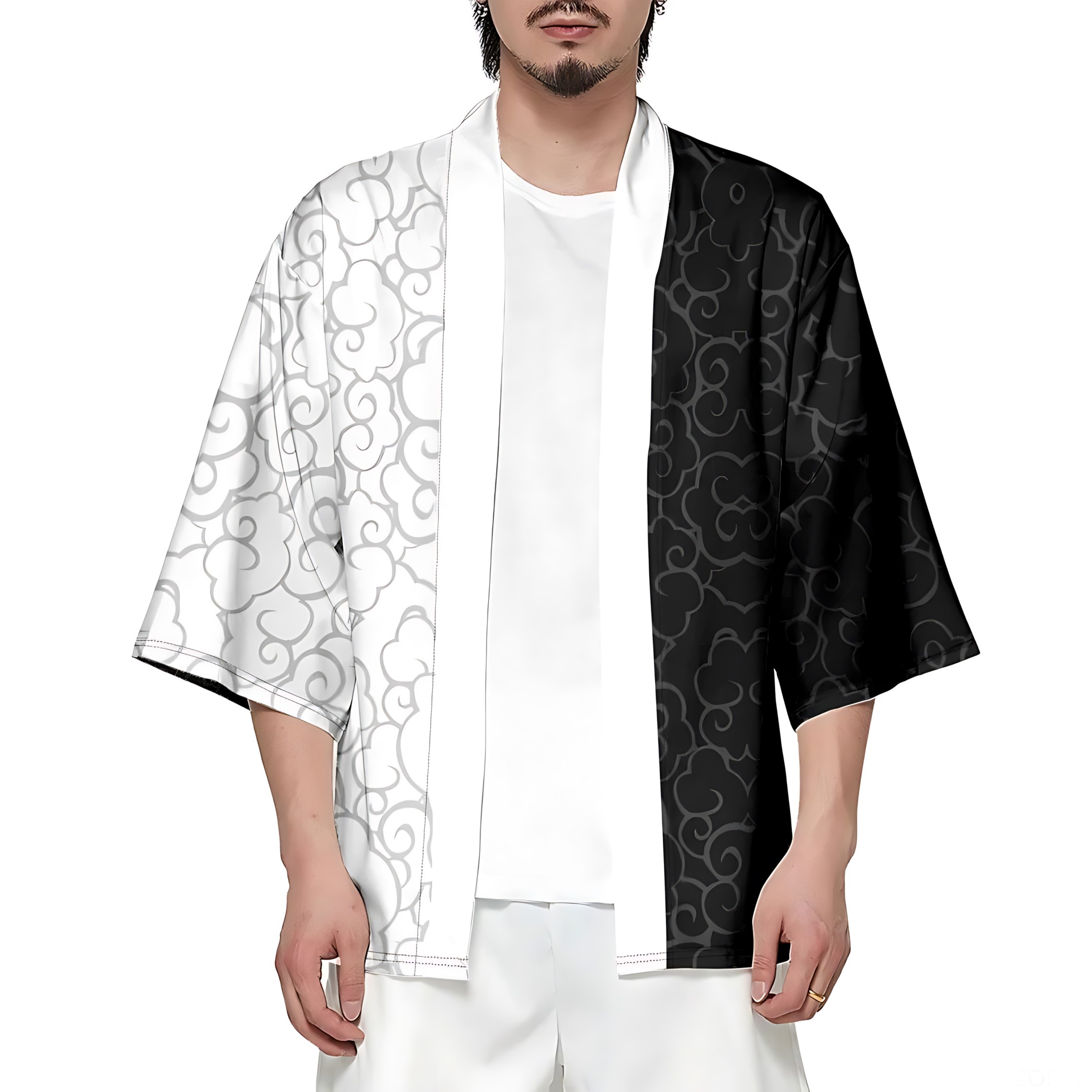 2026 Summer Men's Kimono 3D Pr – Summer Clothing Patterns Bewertung und Preis