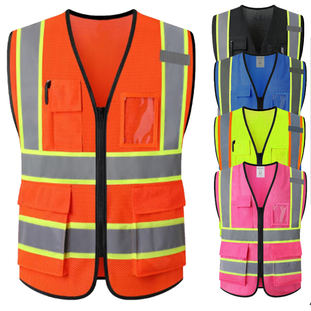 Summer Unisex Mesh Vest with P – Summer Hi Vis Clothing Bewertung und Preis