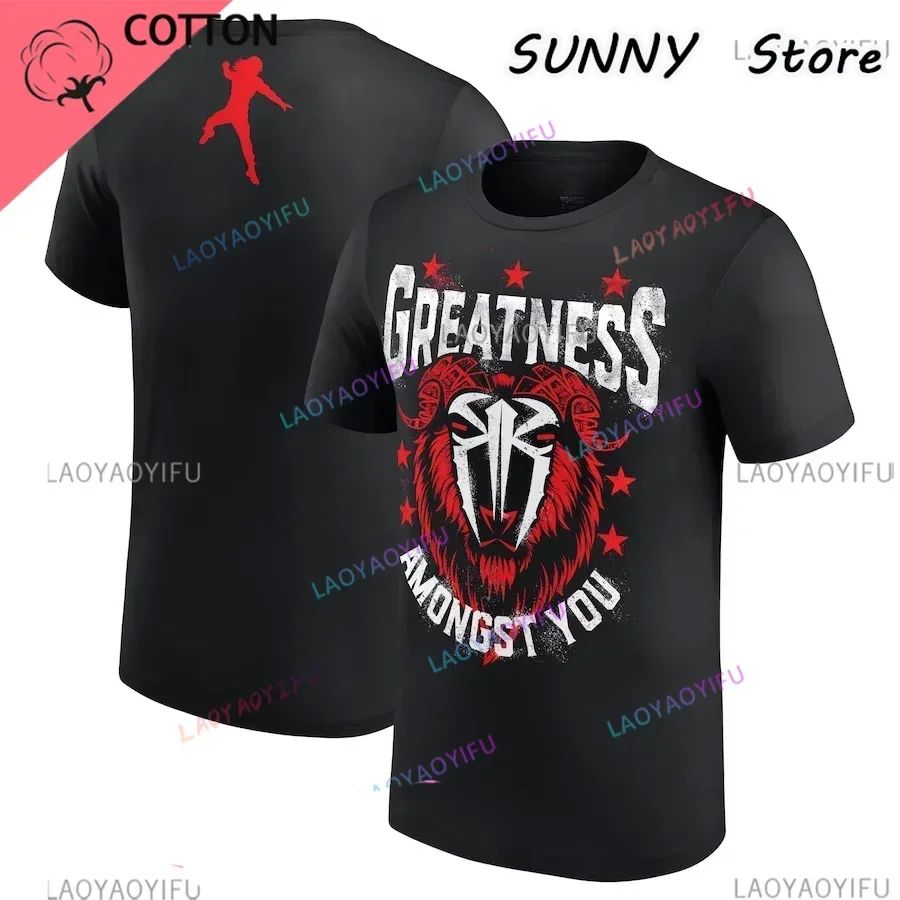 Men's Black Roman Reigns Level – Summer Reign Clothing Bewertung und Preis