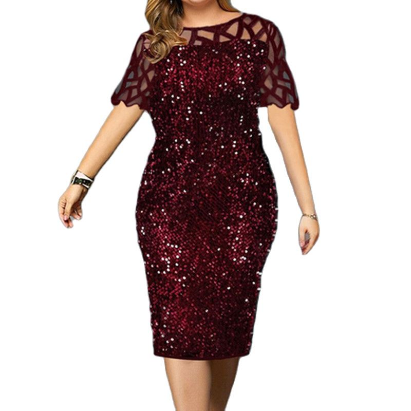 2022 Women Shiny Party Dresses – Summer Clothing For 70 Year Old Woman Bewertung und Preis