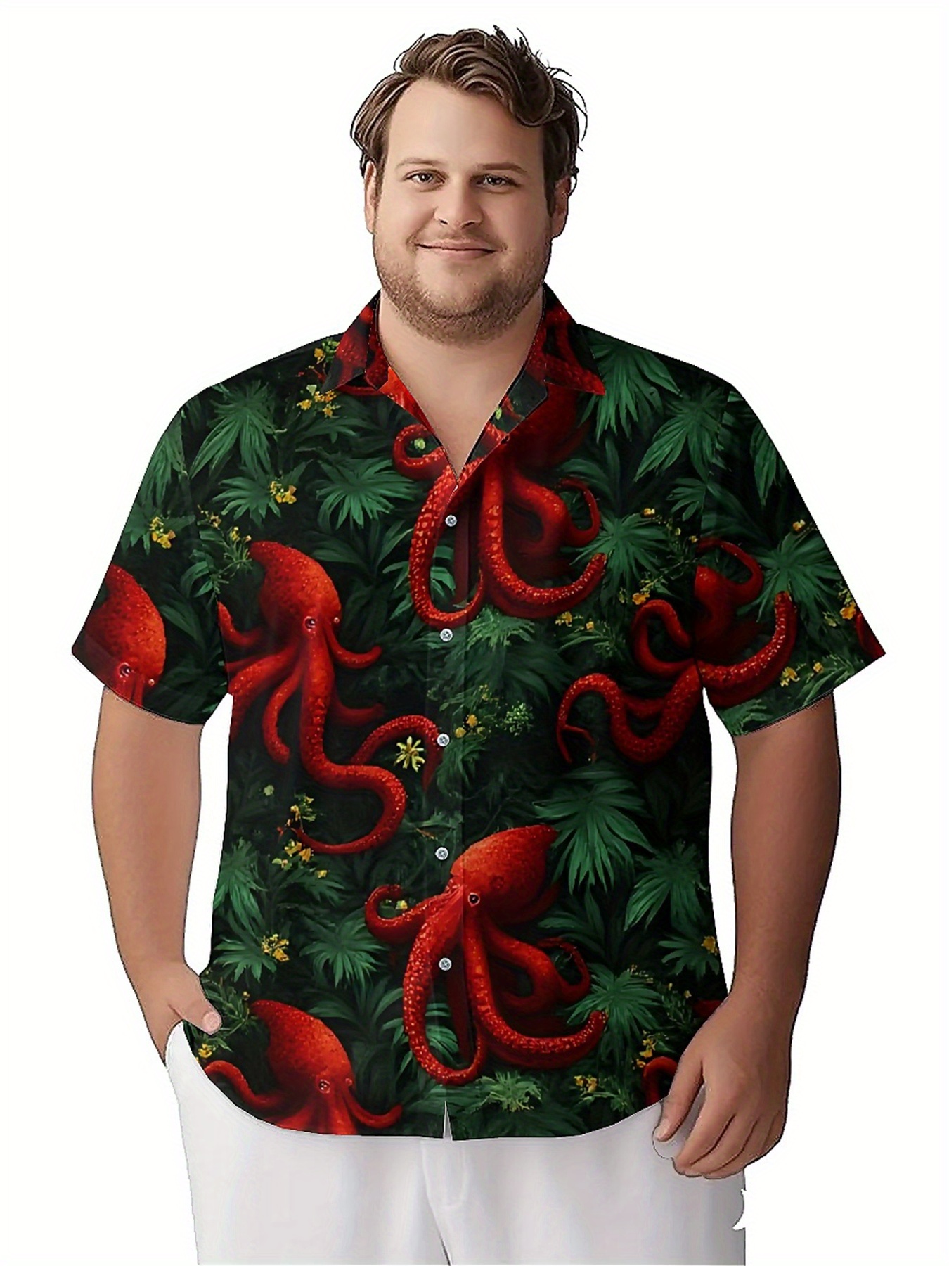 Men's Plus Size Hawaiian Shirt – Summer Clothing Patterns Bewertung und Preis