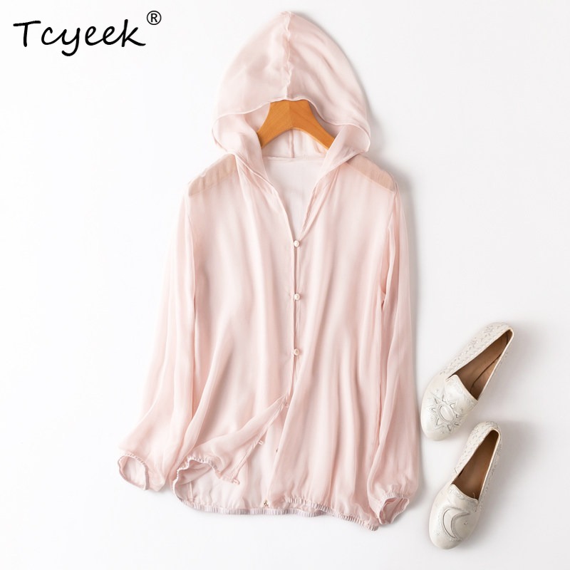 Tcyeek 100% Real Mulberry Silk – Summer Clothing Women Bewertung und Preis