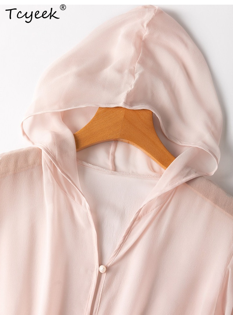 Tcyeek 100% Real Mulberry Silk – Summer Clothing Women Bewertung und Preis