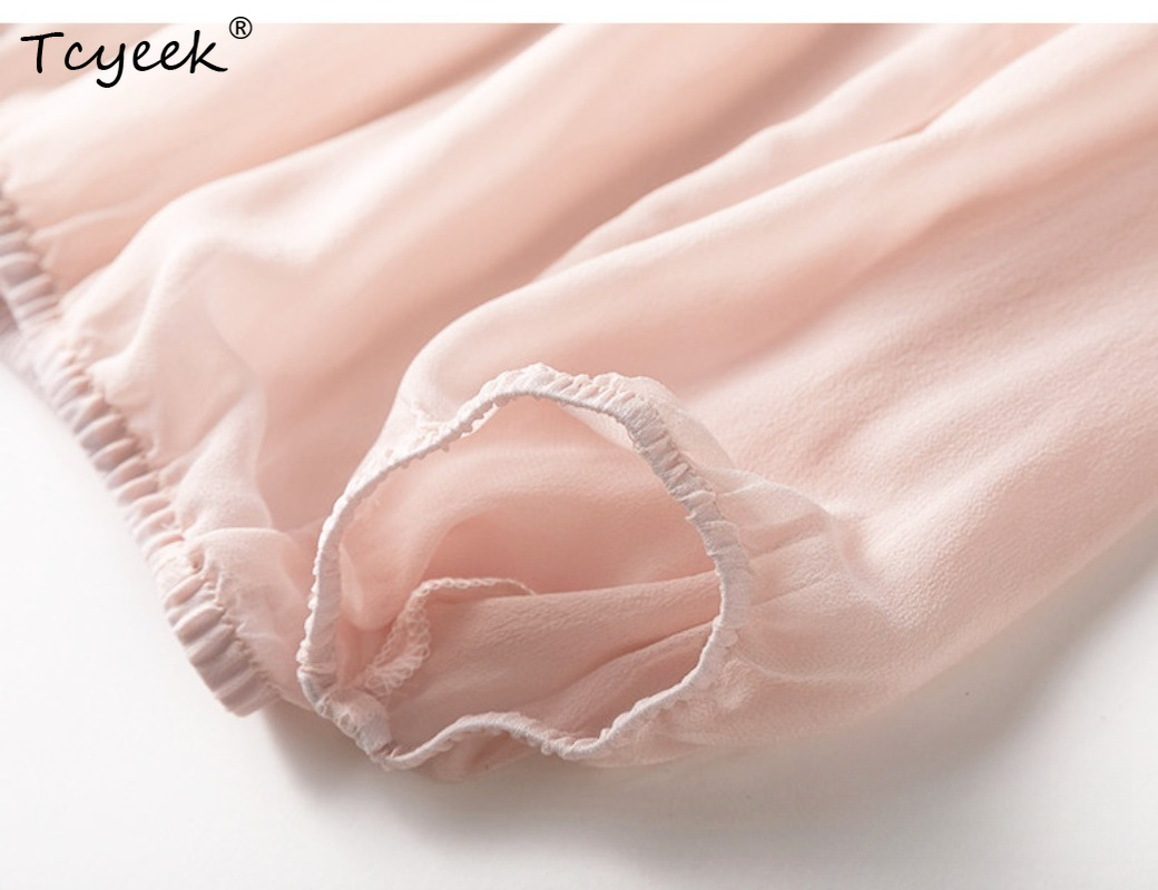 Tcyeek 100% Real Mulberry Silk – Summer Clothing Women Bewertung und Preis