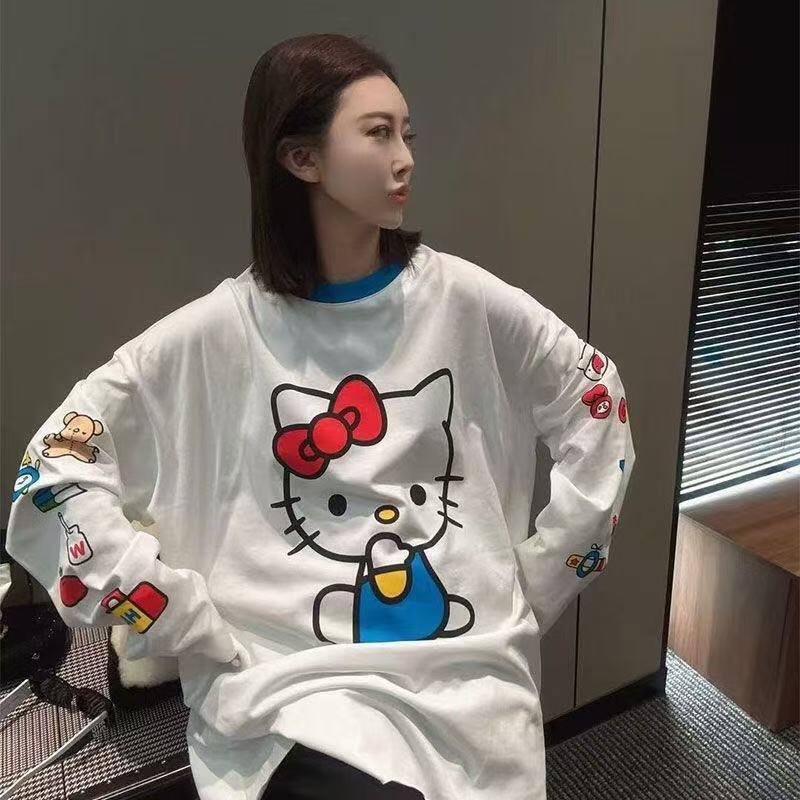 Long-Sleeved Hello Kitty Summe – Summer Clothing Women Bewertung und Preis