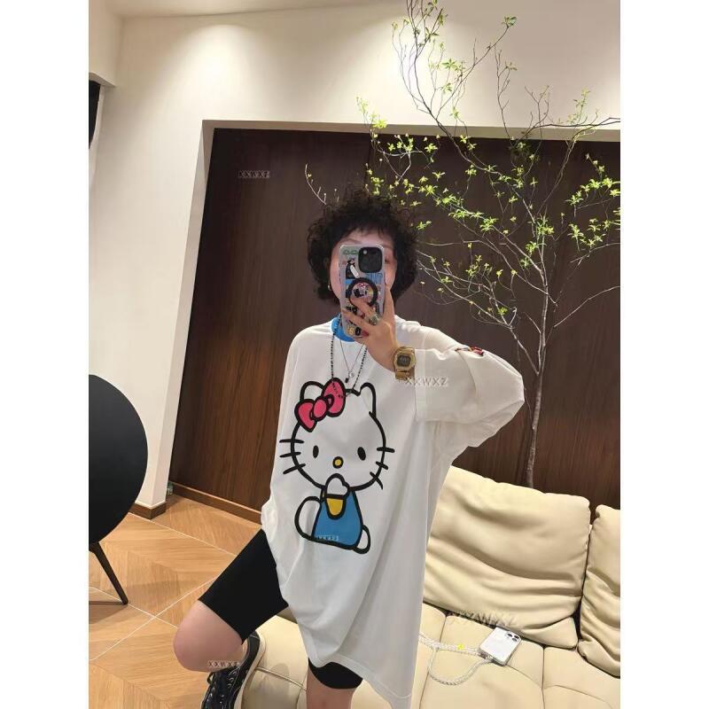 Long-Sleeved Hello Kitty Summe – Summer Clothing Women Bewertung und Preis