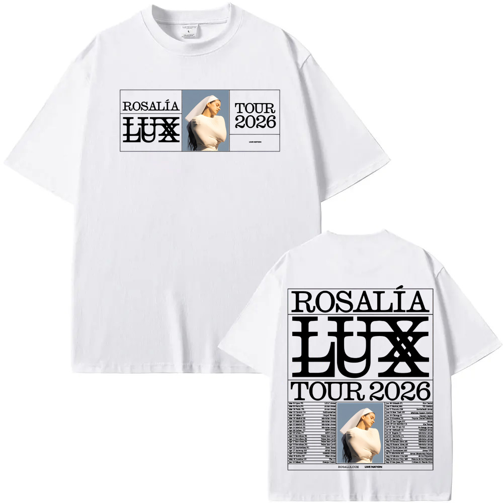 ROSALIA LUX Tour 2026 T-SHIRT  – Summer Clothing Websites Bewertung und Preis