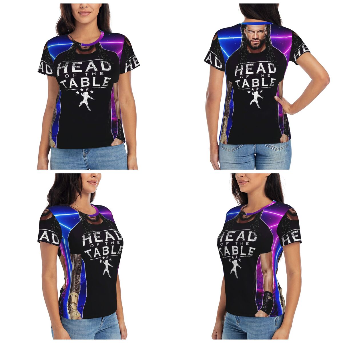 Wrestler Roman Reigns Wrestlin – Summer Reign Clothing Bewertung und Preis