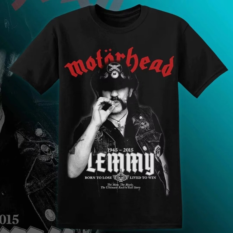MOTÖRHEAD LEMMY T-Shirt Men Wo – Summer Clothing Brands For Women Bewertung und Preis
