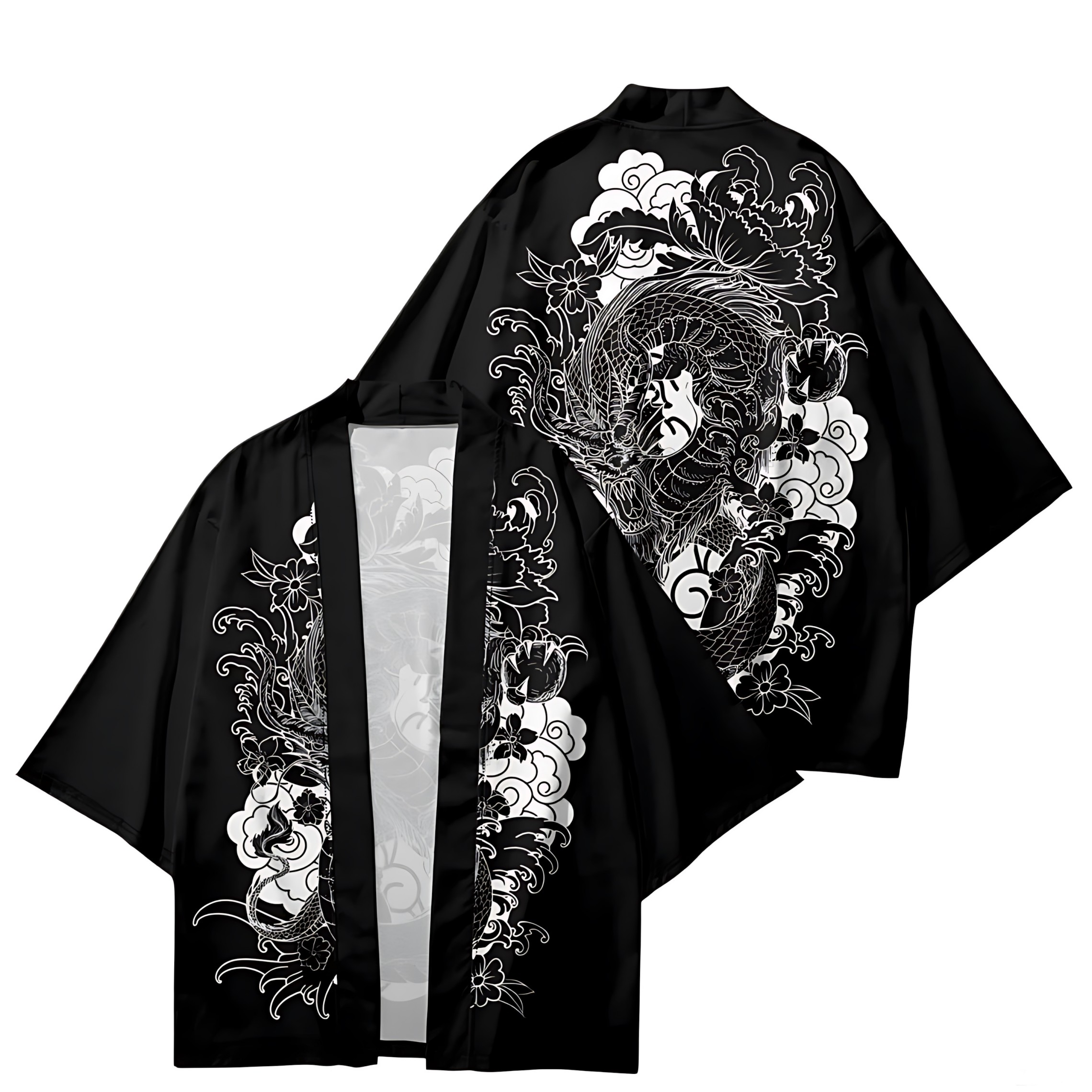 2026 Summer Men's Kimono 3D Pr – Summer Clothing Patterns Bewertung und Preis