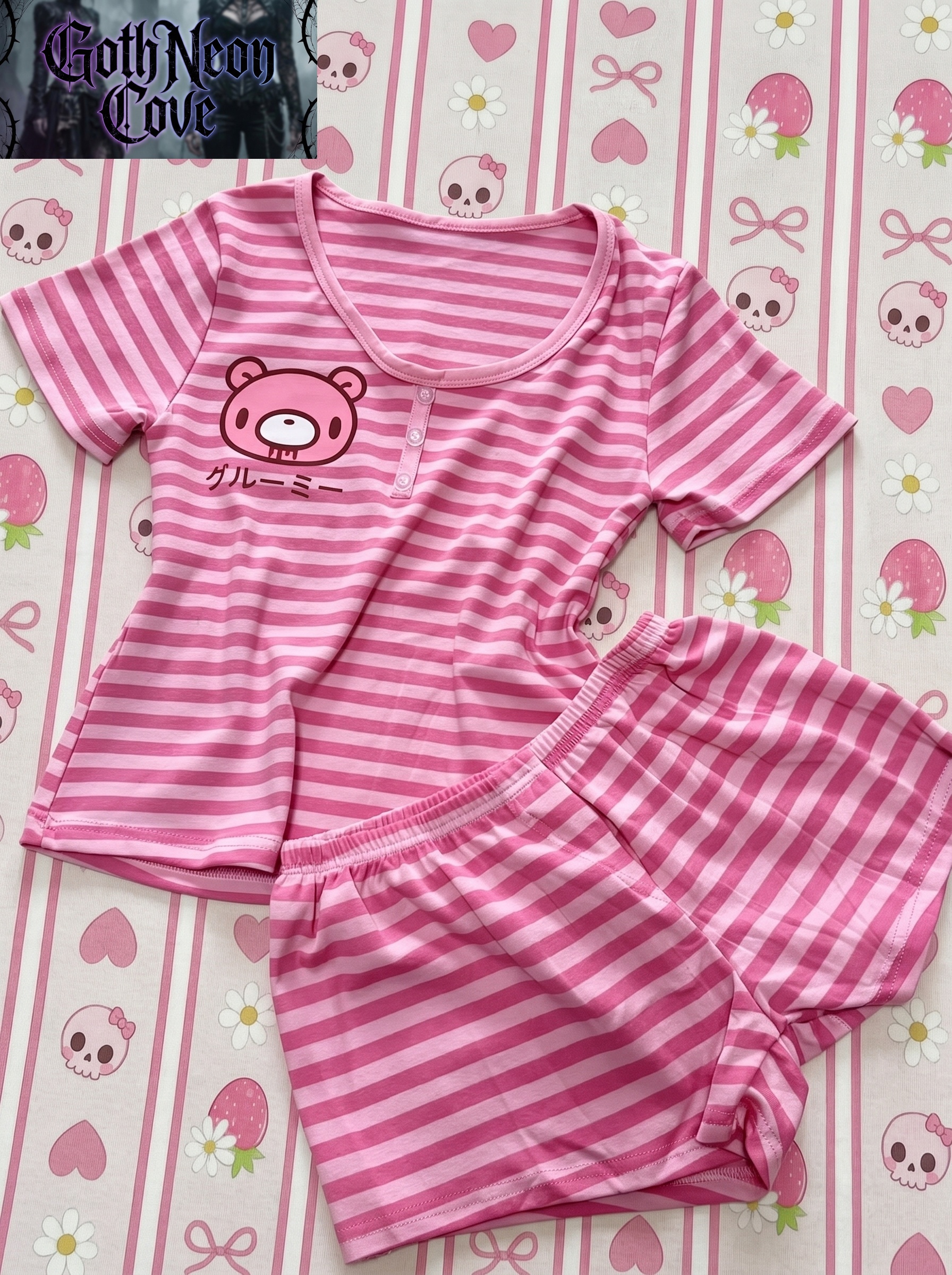 Japanese Sweet Shorts 2 Piece  – Summer Japanese Clothing Bewertung und Preis