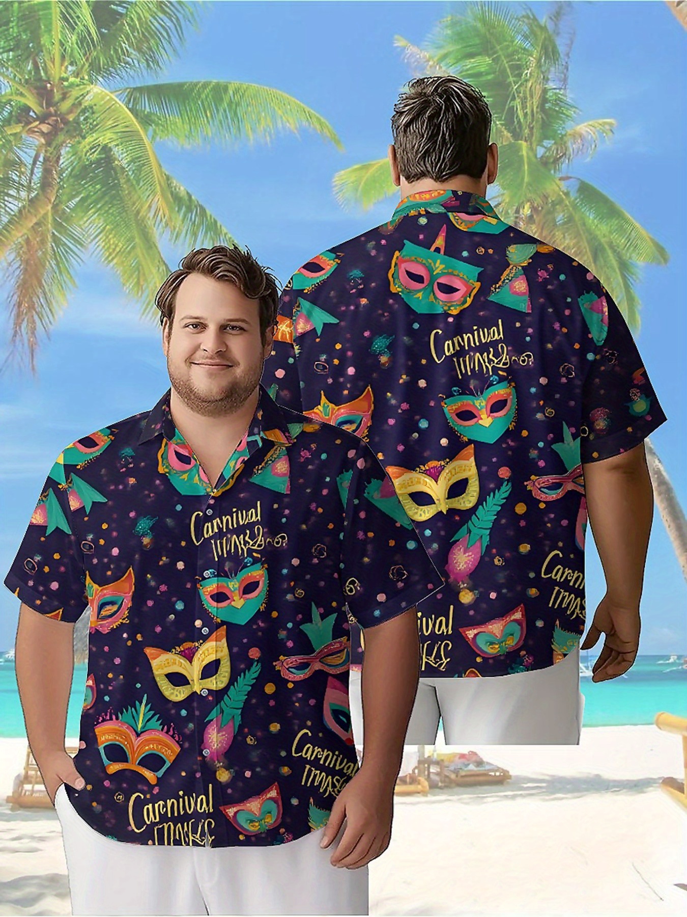 Men's Plus Size Hawaiian Shirt – Summer Clothing Patterns Bewertung und Preis