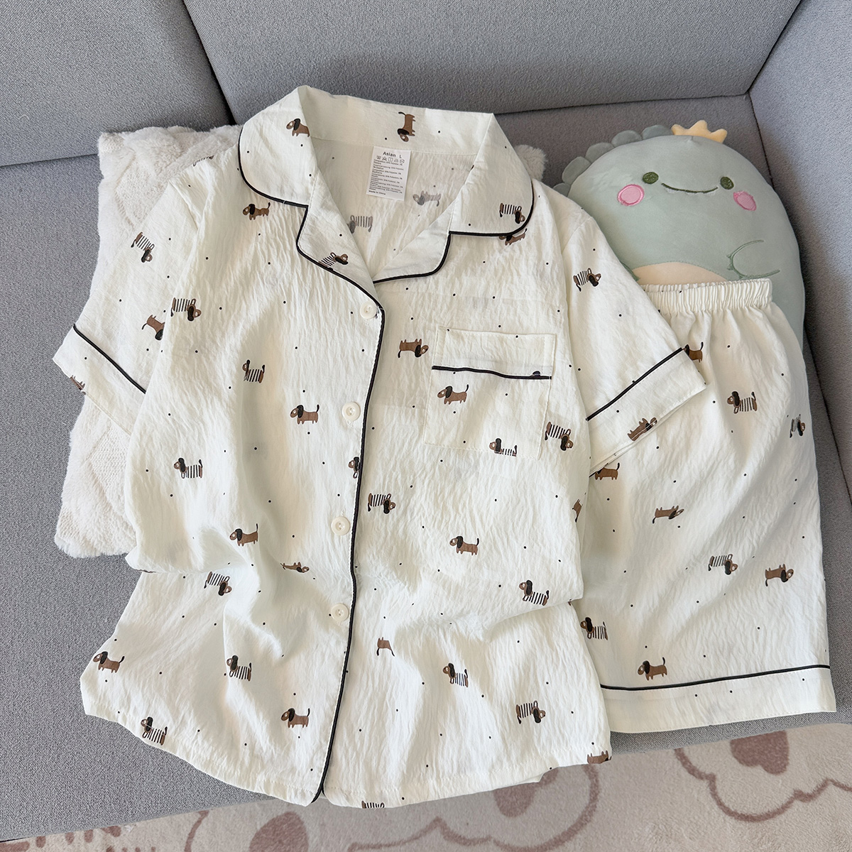 Women's Summer Pajamas, Thin P – Summer Clothing Women Bewertung und Preis
