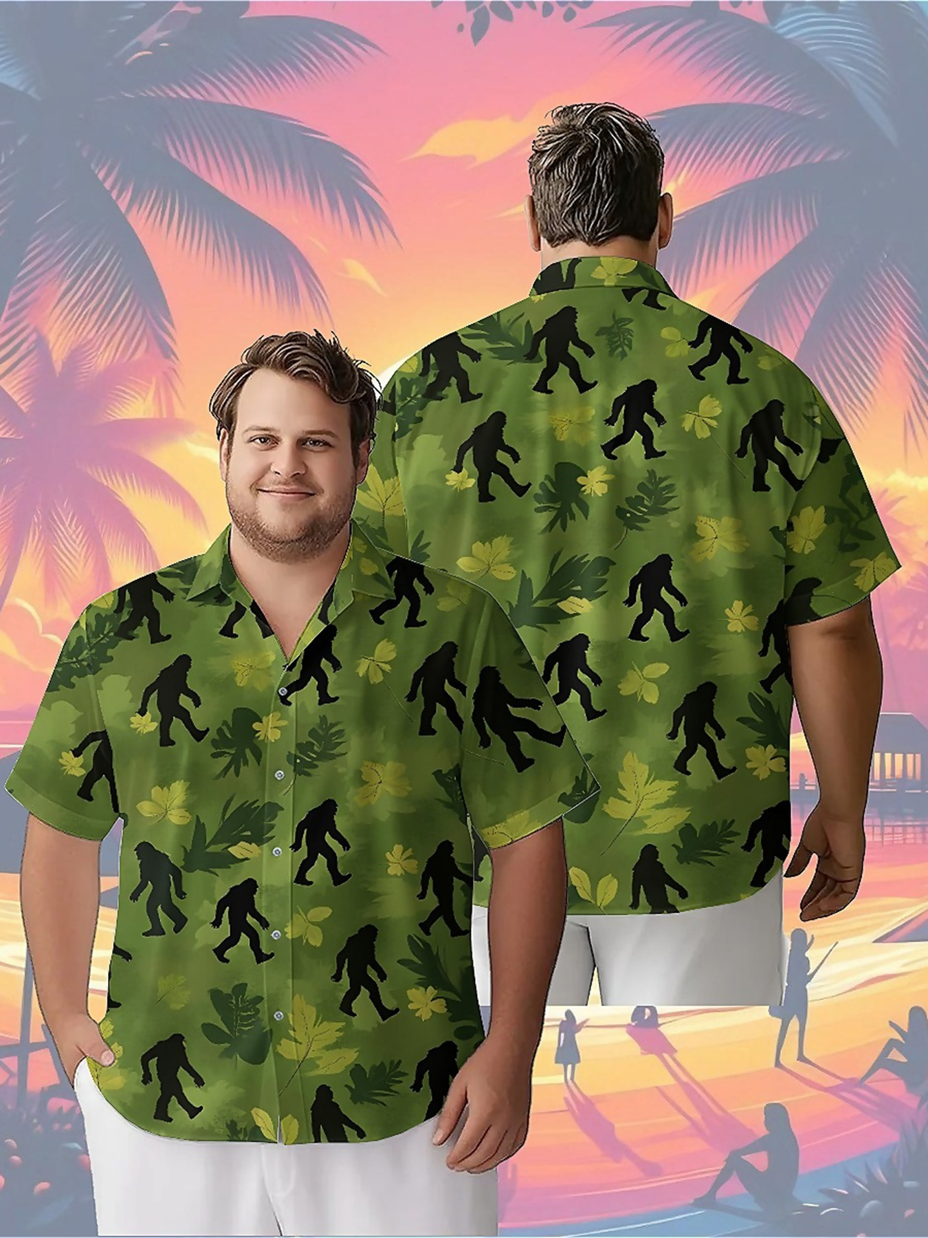 Men's Plus Size Hawaiian Shirt – Summer Clothing Patterns Bewertung und Preis