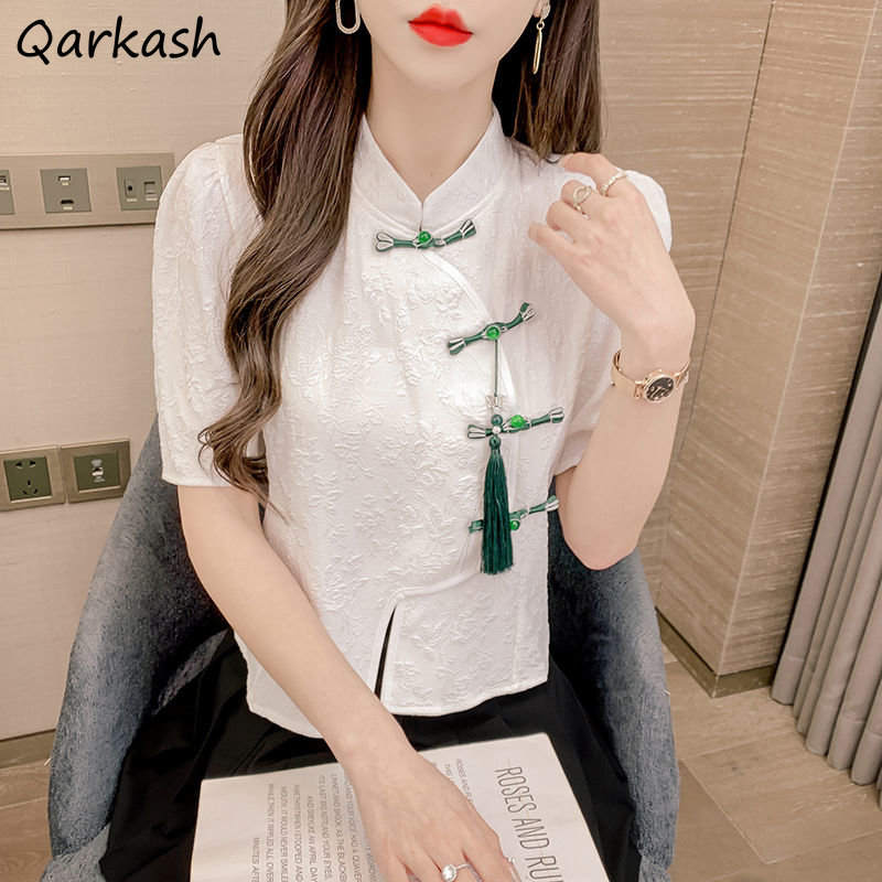 Vintage Blouses Women Fashion  – Summer Clothing Aesthetic Bewertung und Preis