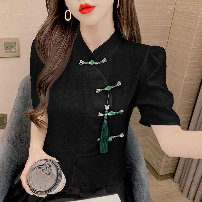 Vintage Blouses Women Fashion  – Summer Clothing Aesthetic Bewertung und Preis