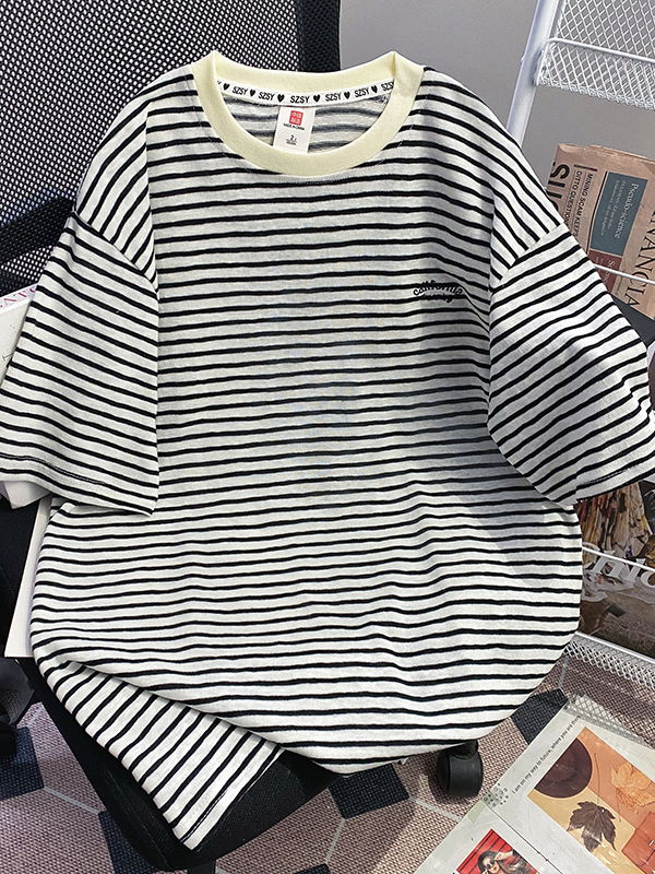 Unisex Pure Cotton Striped Sho – Summer Clothing Outlet Bewertung und Preis