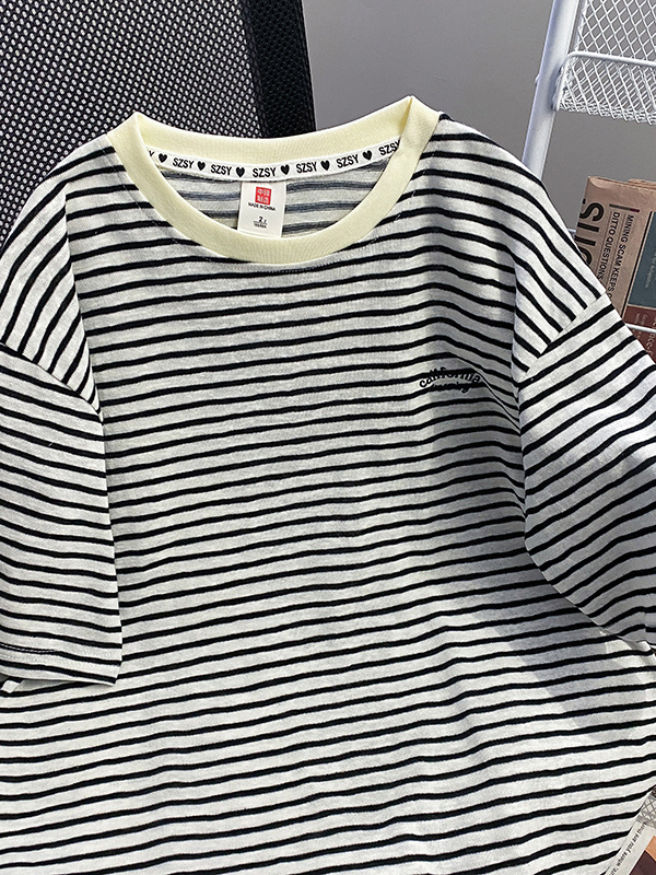 Unisex Pure Cotton Striped Sho – Summer Clothing Outlet Bewertung und Preis