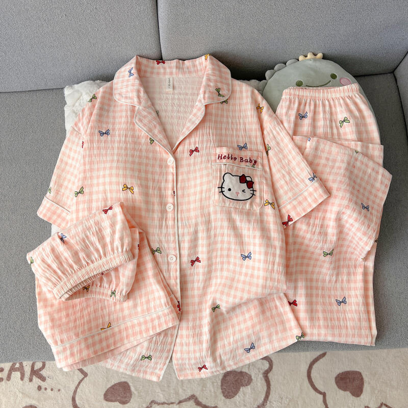 Hello Kitty Women's Pajamas Th – Summer Clothes Bewertung und Preis