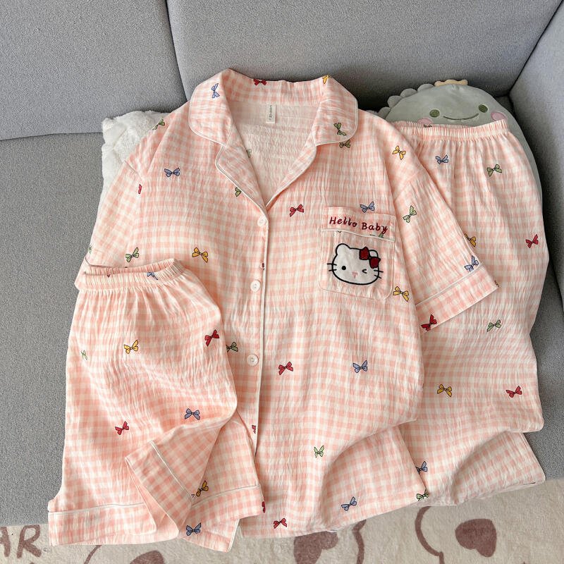 Hello Kitty Women's Pajamas Th – Summer Clothes Bewertung und Preis